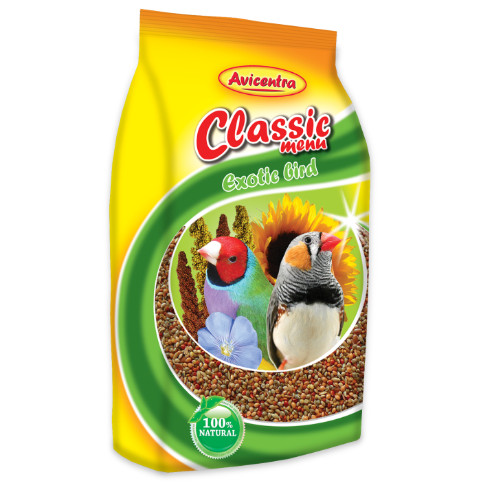 Avicentra Classic menu drobný exot 20kg