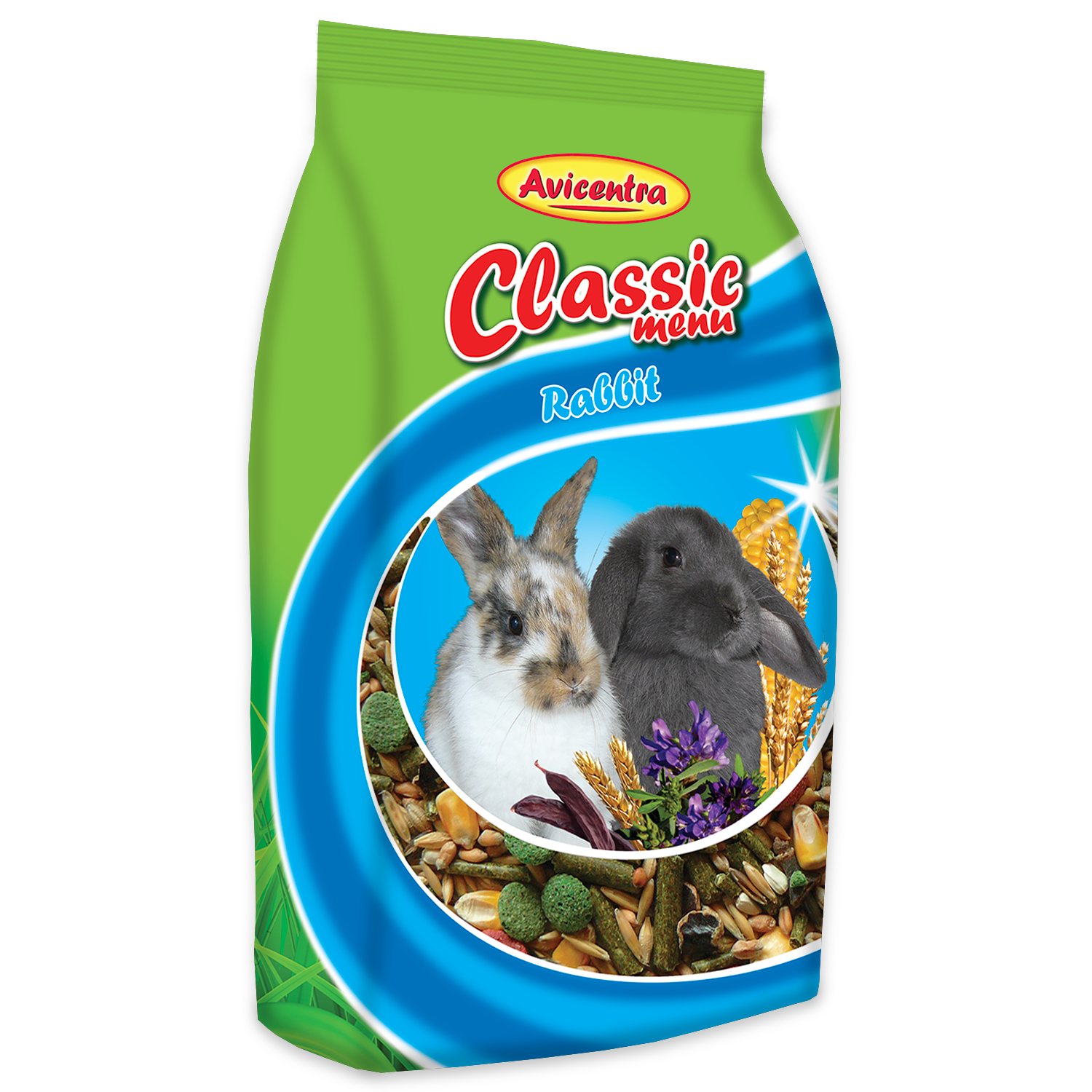 Avicentra Králík classic menu 20kg