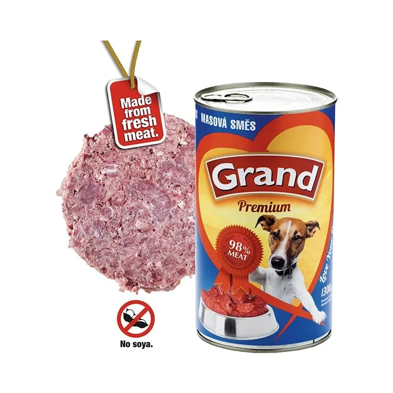 Grand konz. pes masová směs 1300g