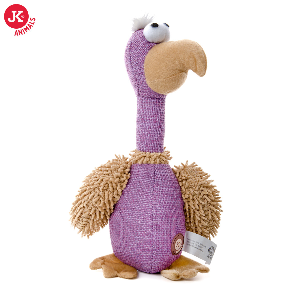 JK Animals Plyšový papoušek 29cm