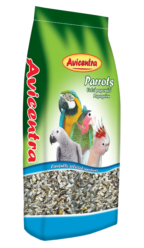 Avicentra Deluxe velký papoušek 15kg