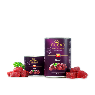 Nuevo kočka adult Hovězí konz.