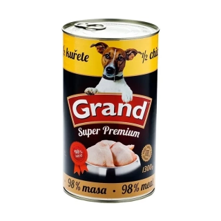 Grand konz. pes Extra s 1/2 kuřete 1300g