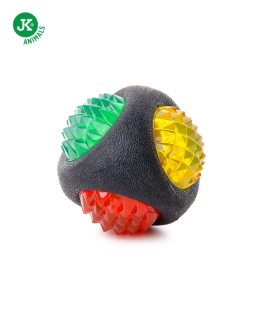 JK Animals Blikající LED TPR míč 8cm