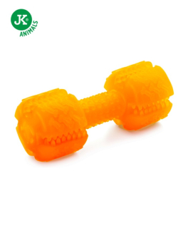 JK Animals Činka oranžová dentální TPR 13cm