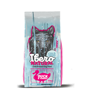 Ibero COLD PRESSED dog adult MEDIUM/LARGE DUCK