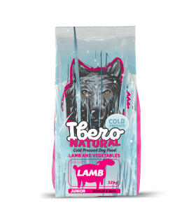 Ibero COLD PRESSED dog junior MEDIUM/LARGE LAMB