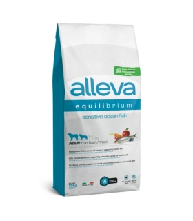 Alleva Equilibrium Dog Adult Sensitive Medium/Maxi Ocean Fish