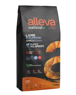 Alleva Natural Dog Dry Puppy Lamb&Pumpkin All Breeds