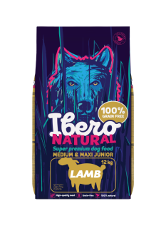 Ibero Natural Grain-free Lamb Junior 12kg