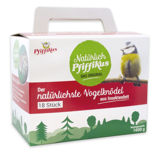 Pfiffikus Lojové koule s hmyzím tukem 18 ks