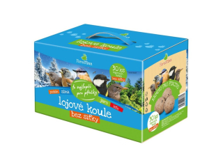 Forestina Lojové koule bez sítěk 30 ks 2,7kg