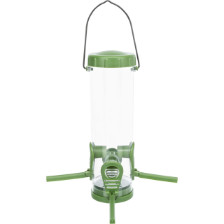 Zahradní závěsné automatické krmítko 4 otvory 450ml/23cm