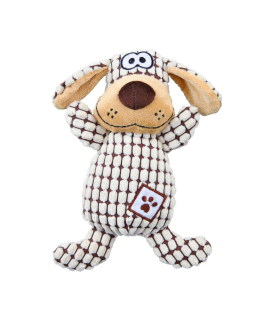 Trixie Plyšový pes kostkovaný 26cm